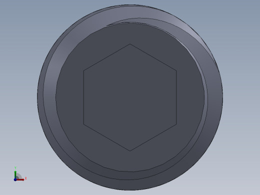 UNC 平头紧定螺钉-UNC SET SCREW 0.500 x2.000.SLDPRT前视缩略图