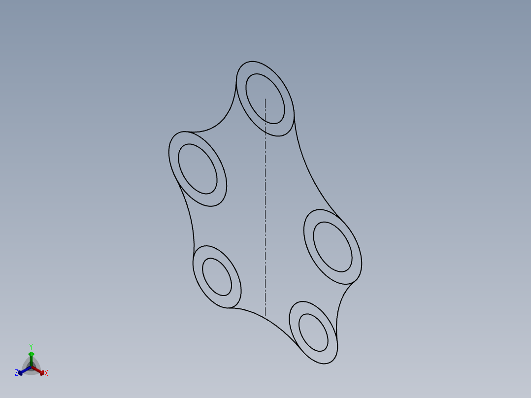 SW建模练习题-exercise 17正等轴测图