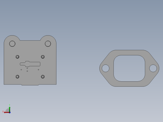 Q250-排气管垫片级进冲压模具设计【三维SolidWorks】后视缩略图