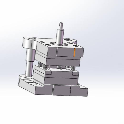 Q250-排气管垫片级进冲压模具设计【三维SolidWorks】缩略图