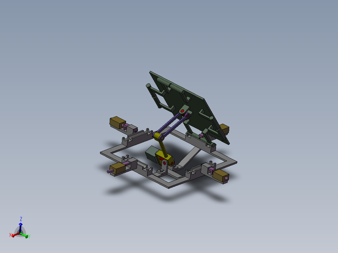 四方向翻转机构1372593==30