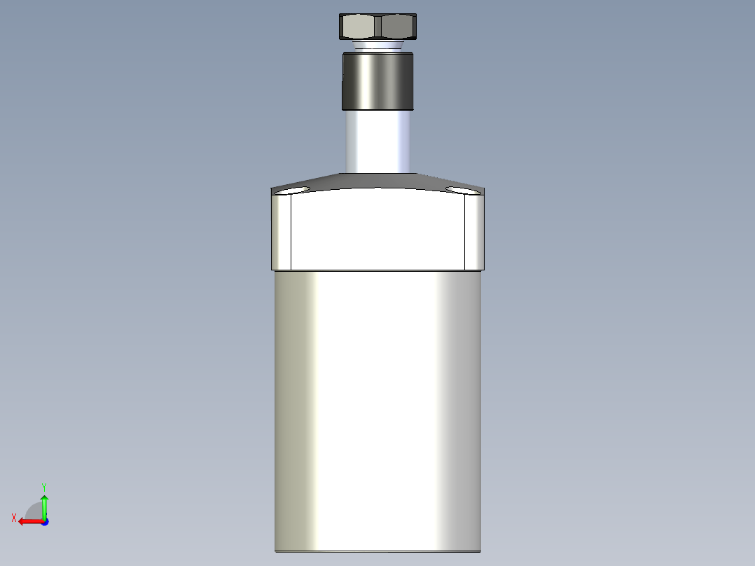 KOSMEKWHE2500-2AR多系列多零件图纸模型后视图