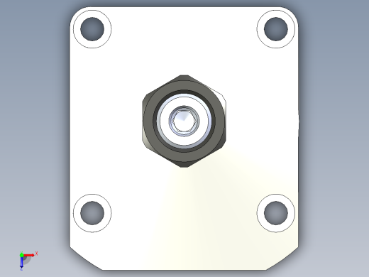 KOSMEKWHE2500-2AR多系列多零件图纸模型俯视缩略图