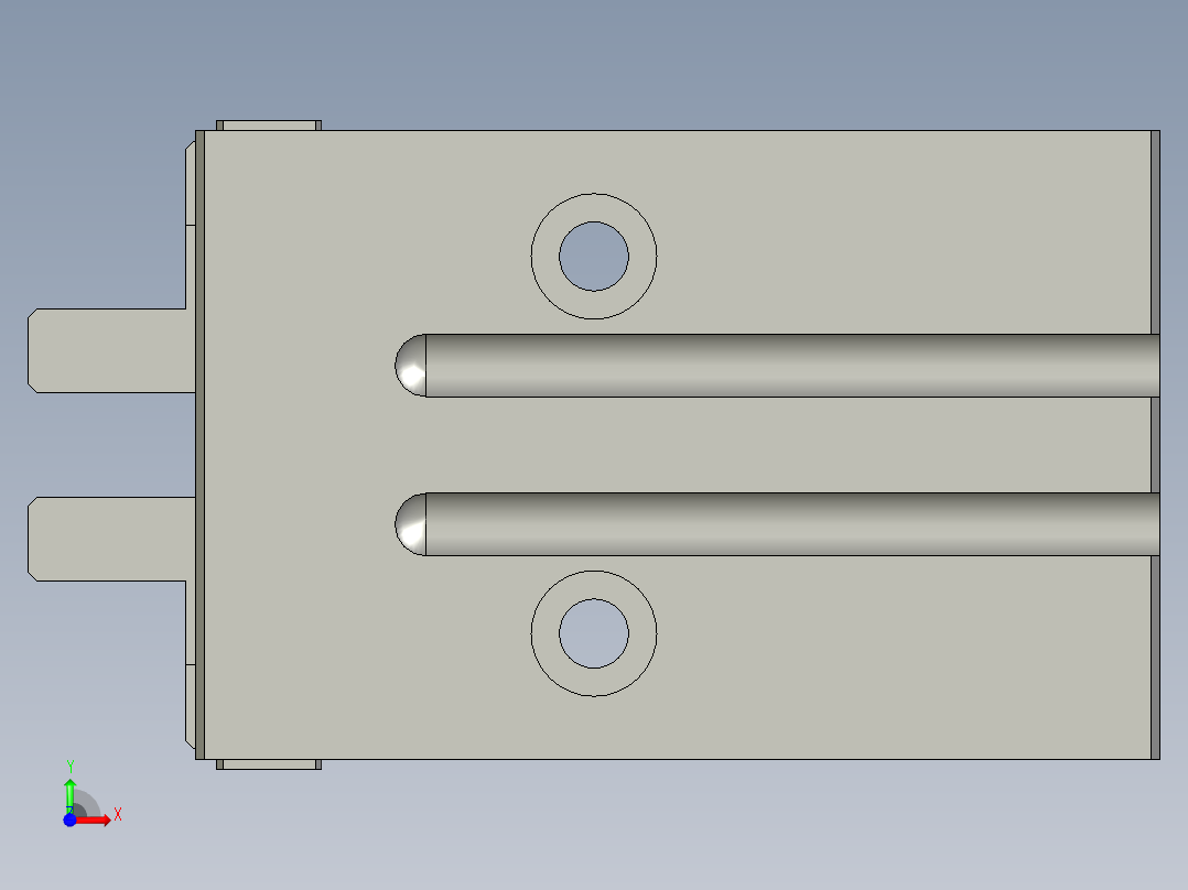 普通气爪PH04-12前视图