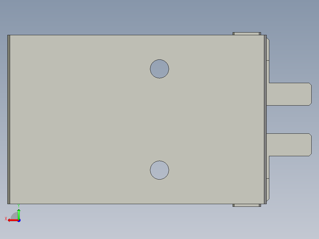 普通气爪PH04-12后视图