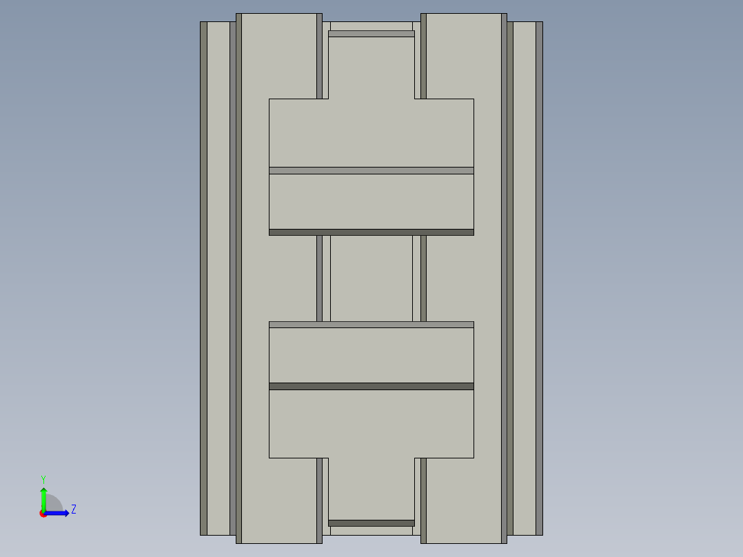普通气爪PH04-12左视图
