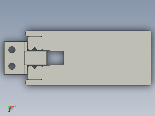 普通气爪PH04-12俯视缩略图