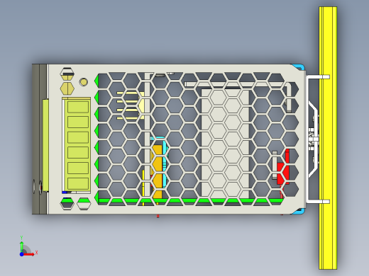 明纬NDR和TDR系列开关电源合集轨道式前视缩略图