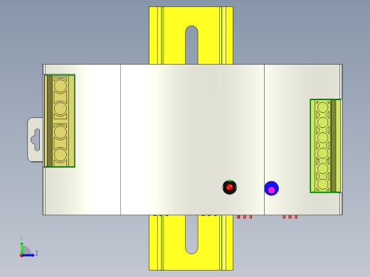 明纬NDR和TDR系列开关电源合集轨道式左视缩略图