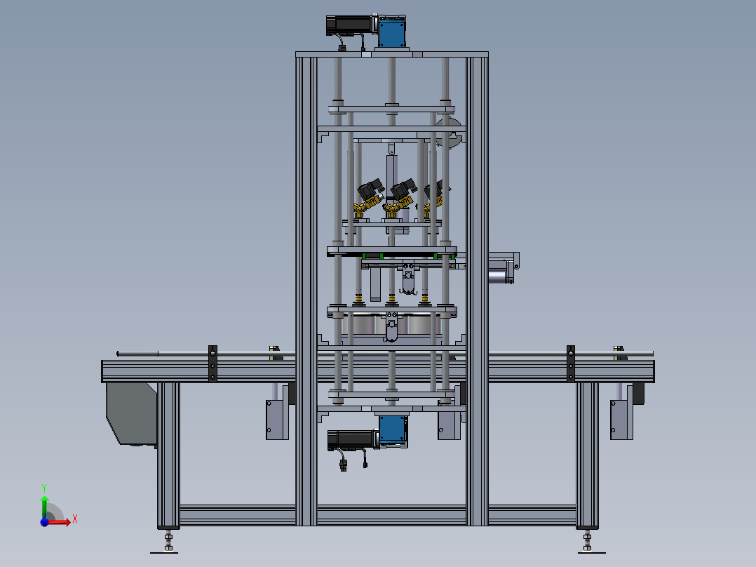 食用菌菌种接种机200前视图