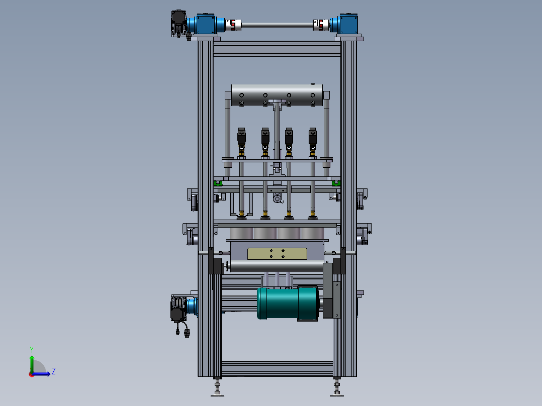 食用菌菌种接种机200左视图