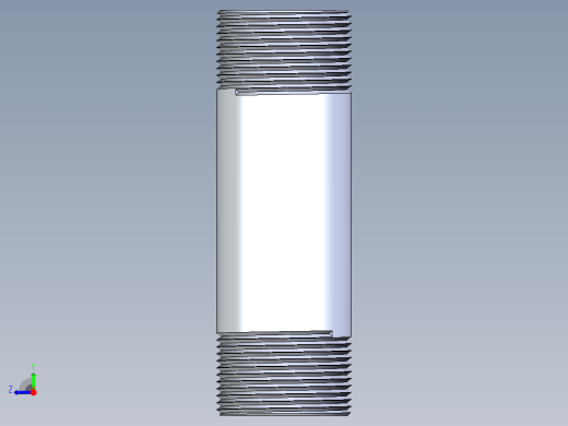 CPVC管件33-Sch80_Nipple_MPTxMPT_9861-174_1.25in x 5in右视缩略图