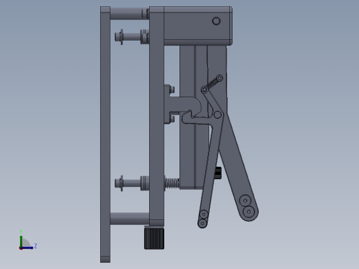 测试夹具设计模型==189581=30左视缩略图