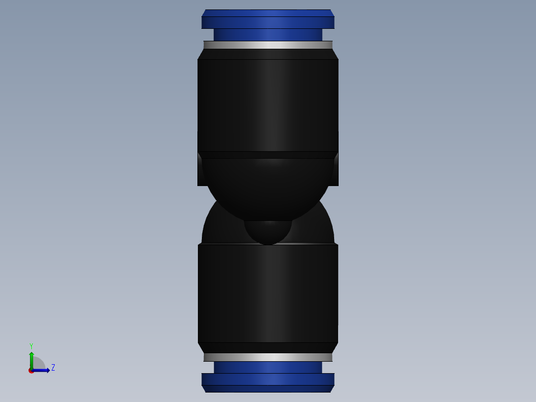 Ø10 UNIÃO Y (C00821000)左视图