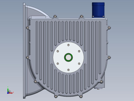 变速行星齿轮箱前视缩略图