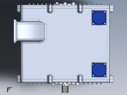 变速行星齿轮箱俯视缩略图