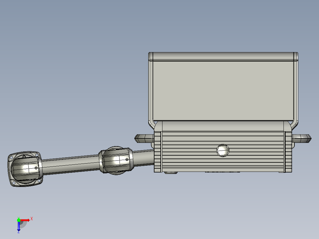 悬臂控制操控箱键盘支架-G4-顶座-中间连接器-转角-箱体连接器-200-250-300俯视图