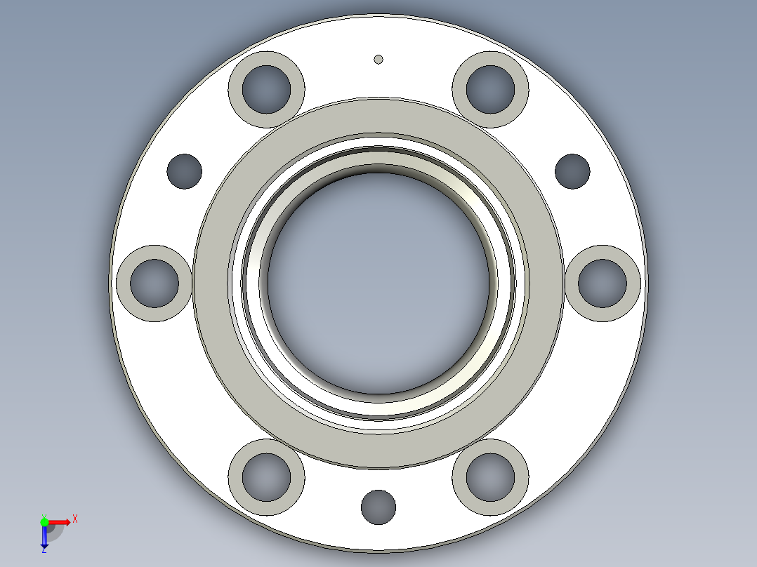 KOSMEKVSB400-G多系列多零件图纸模型多系列多零件图纸模型俯视图