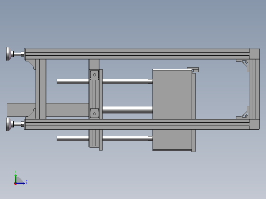 轻型提升机左视缩略图