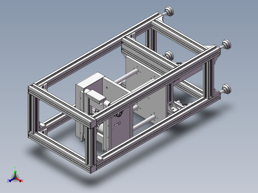 轻型提升机正等轴测缩略图
