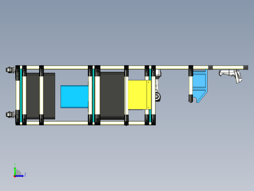 摆盘周转车左视缩略图