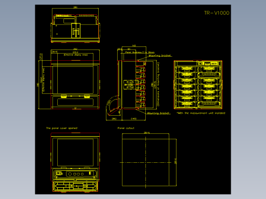 基恩士trv_cad_kc图纸模型