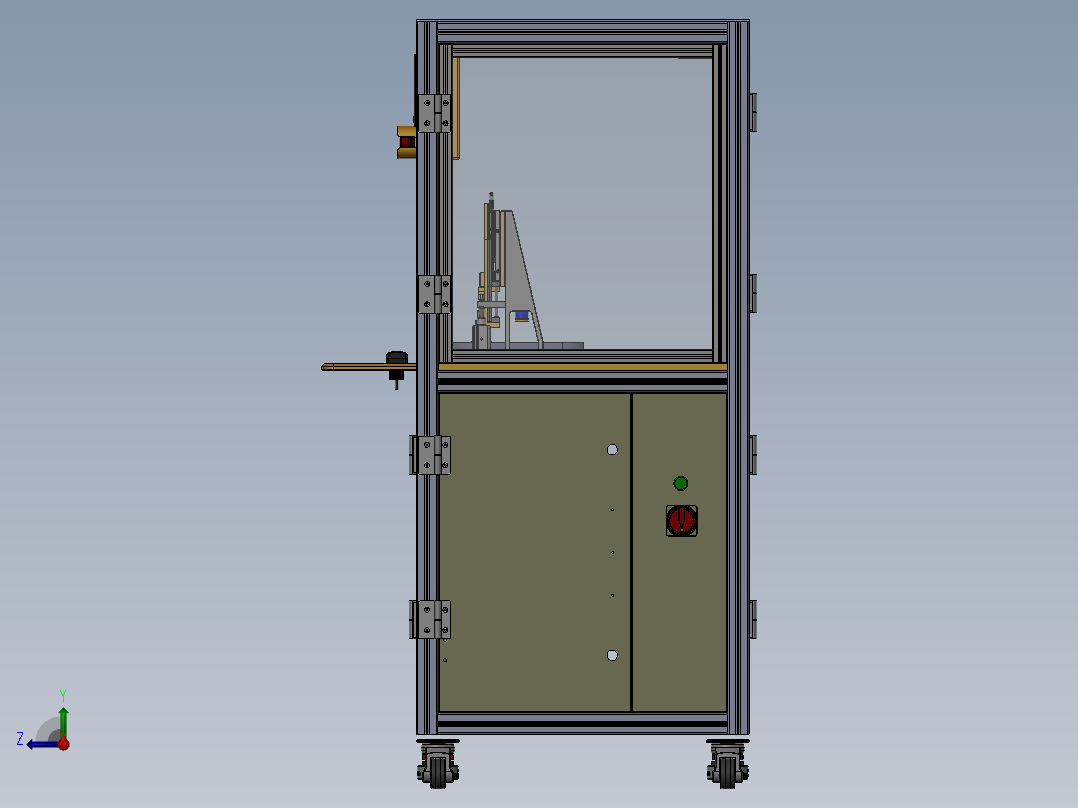 Co2清洗与测试机sw18可编辑右视图