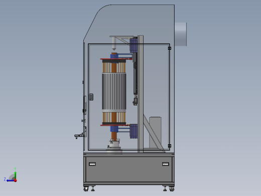 鼠笼式转子铜端环焊接装置sw18可编辑右视缩略图