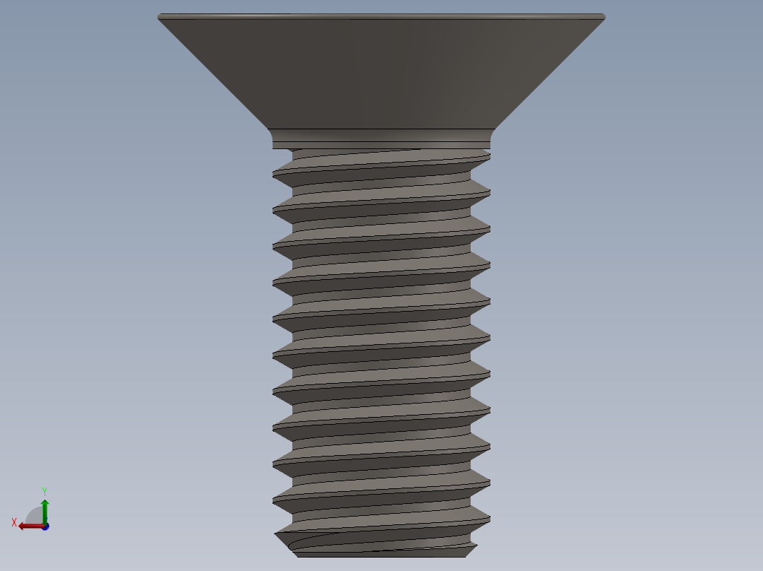 Screw_ISO_10642_M6x15_A2.SLDPRT后视图