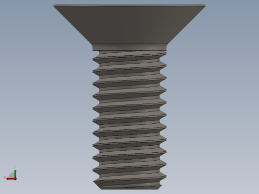 Screw_ISO_10642_M6x15_A2.SLDPRT后视缩略图