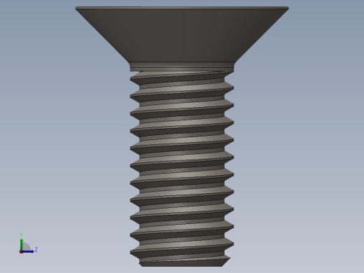 Screw_ISO_10642_M6x15_A2.SLDPRT左视缩略图