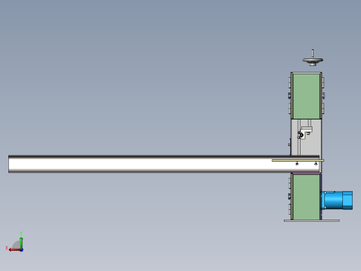 立式带锯床前视缩略图