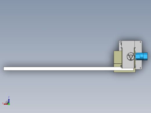 立式带锯床俯视缩略图
