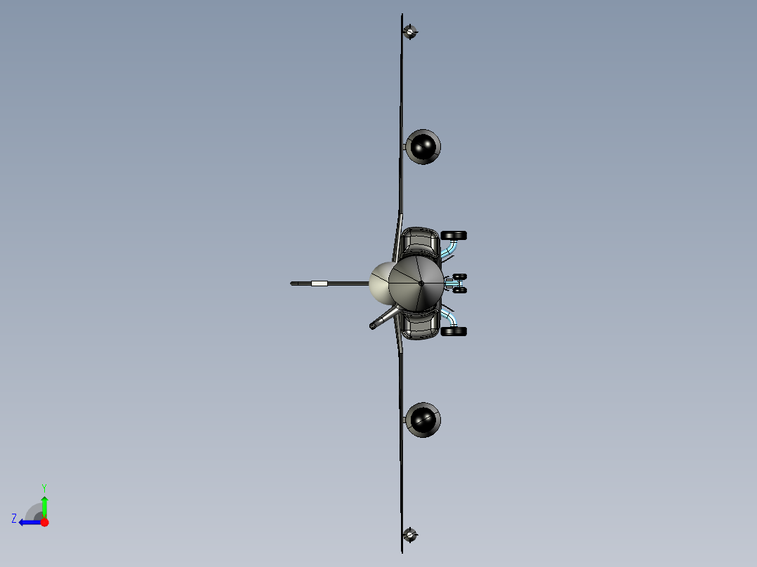 B3003317-LCA 特亚斯战斗机右视图