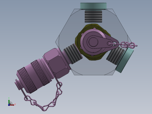 A0002574-液压测试块用于 - 压力卸载阀前视缩略图