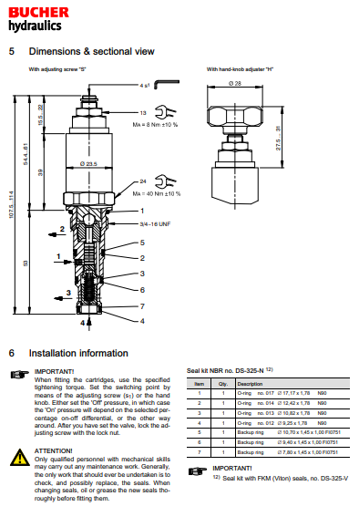 A0002574-液压测试块用于 - 压力卸载阀缩略图