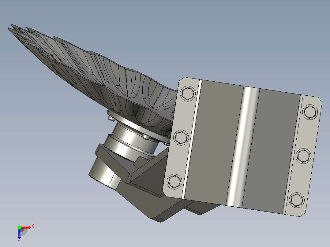 B2004293-圆盘耙俯视图