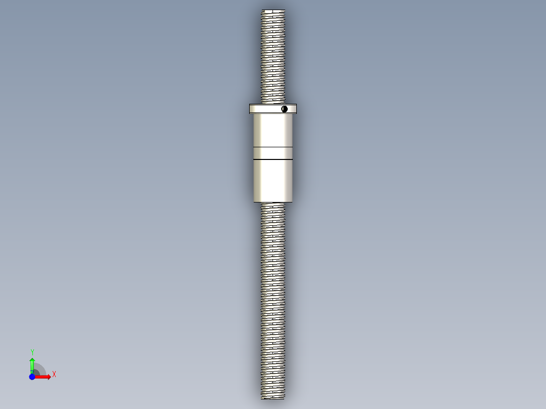 DFU滚珠丝杆前视图