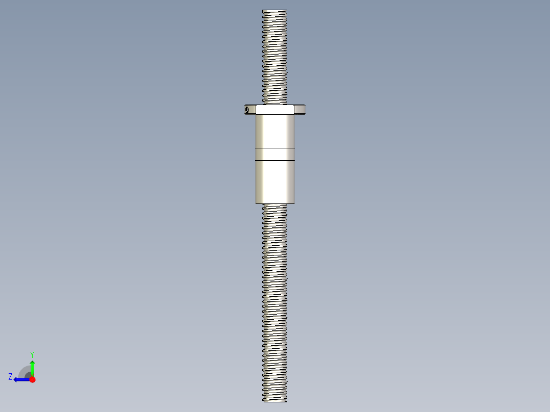 DFU滚珠丝杆右视图