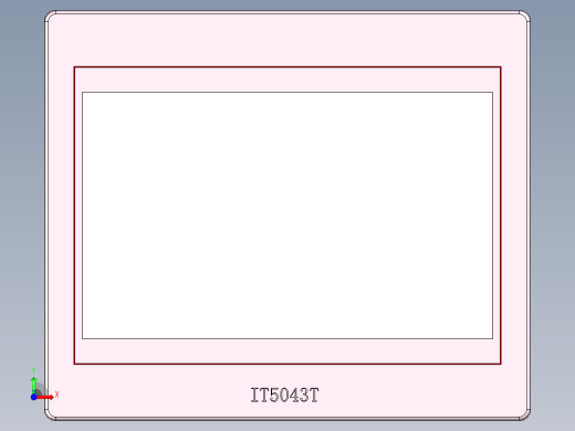 触摸屏 IT-5043T前视缩略图