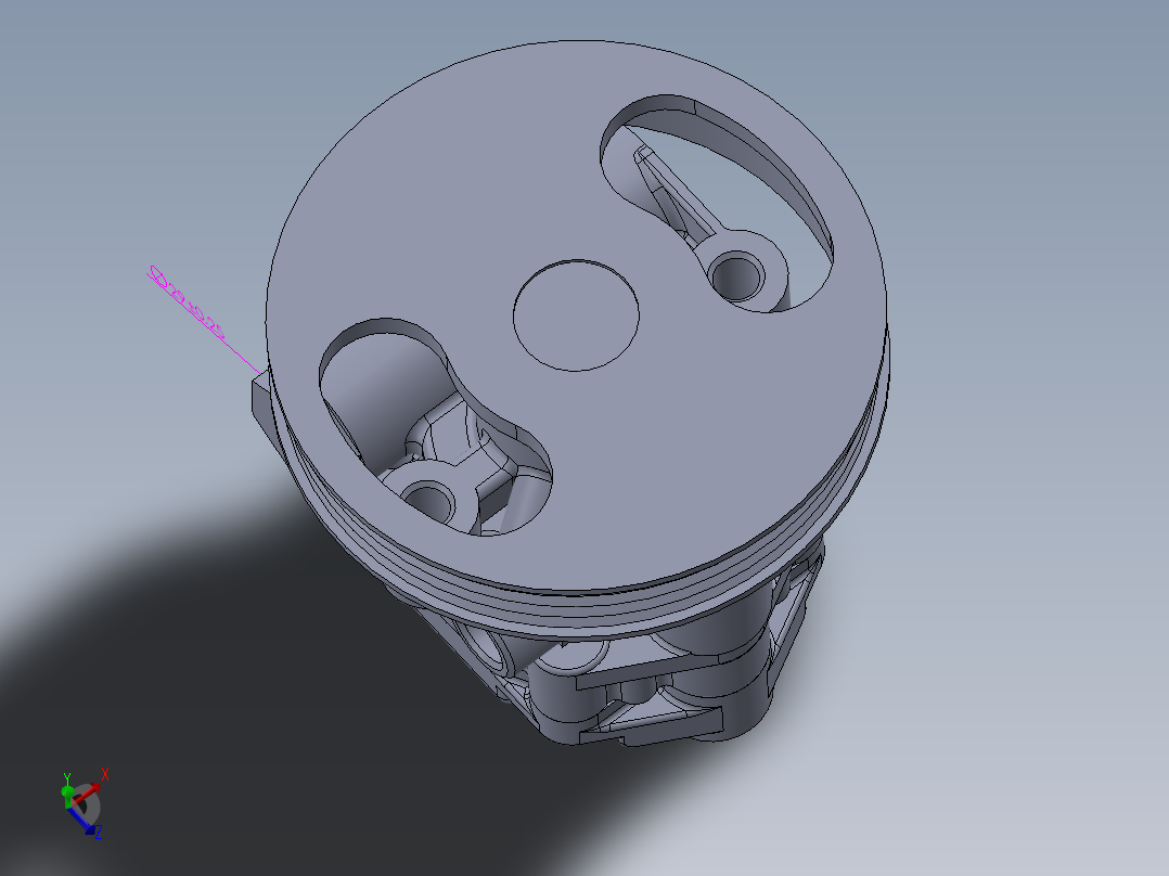 液压叶片泵机构
