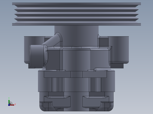 液压叶片泵机构前视缩略图