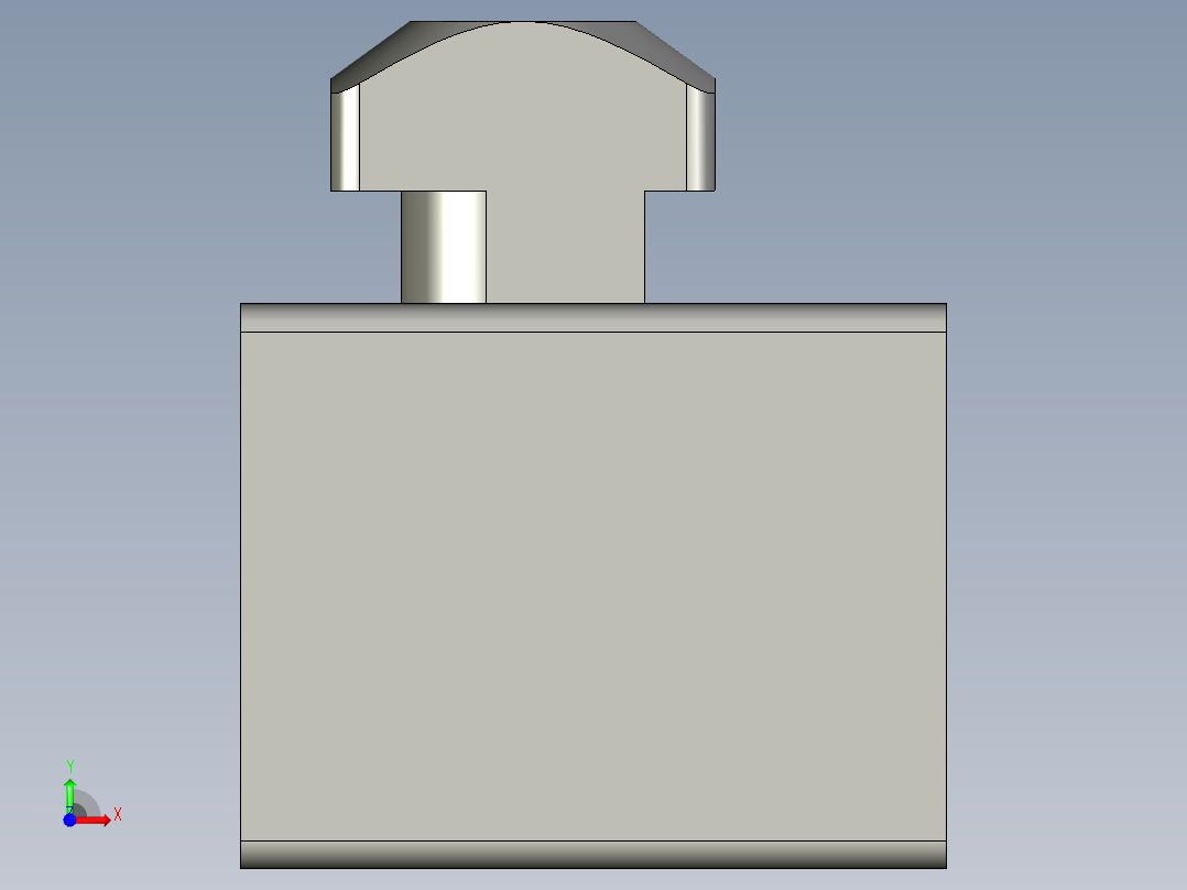 淘宝怡和达AMV61-G408(间隔固定块)前视图