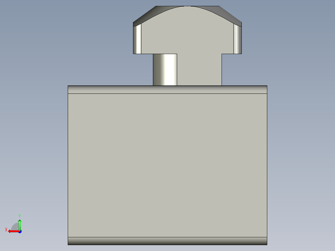 淘宝怡和达AMV61-G408(间隔固定块)后视图