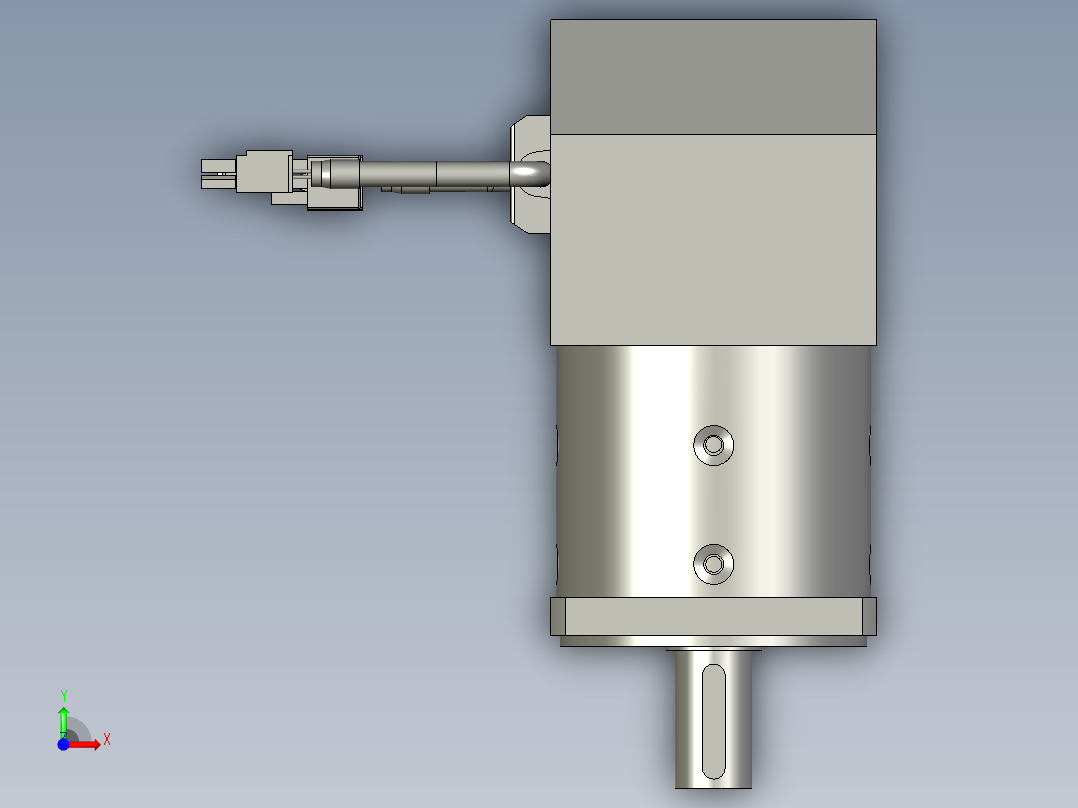 750W减速机前视图