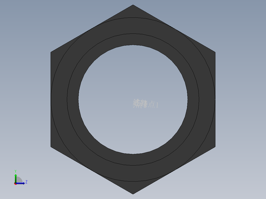 female adapter DN50 PN10 U-PVC左视图