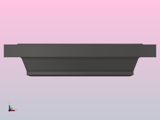 凹凸面对焊钢制管法兰（凹面）_450-40B（系列1）前视缩略图