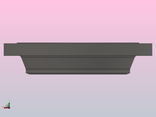 凹凸面对焊钢制管法兰（凹面）_450-40B（系列1）后视缩略图