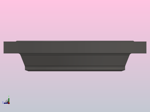 凹凸面对焊钢制管法兰（凹面）_450-40B（系列1）右视缩略图