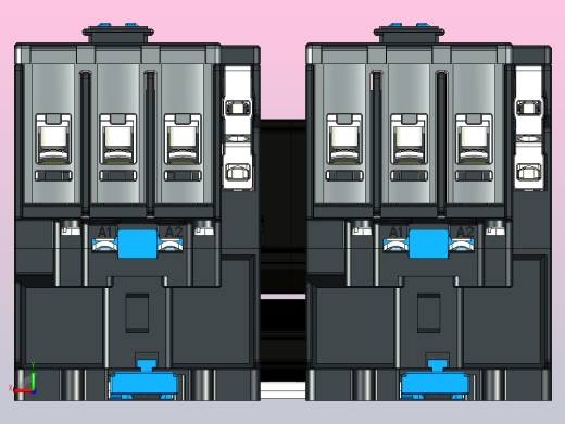 NXC-40_N～65_N交流接触器三维模型202204后视缩略图